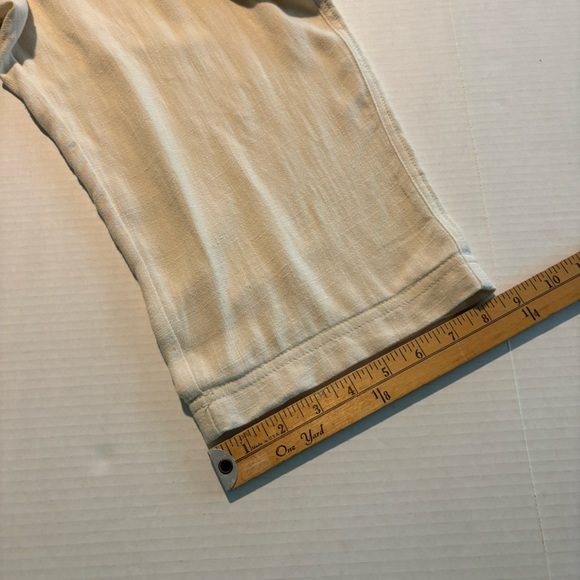 NWT Wonderly Drapey Linen Blend Button Fly Cream Lightweight Cargo Pants Size 3X - Picture 12 of 14